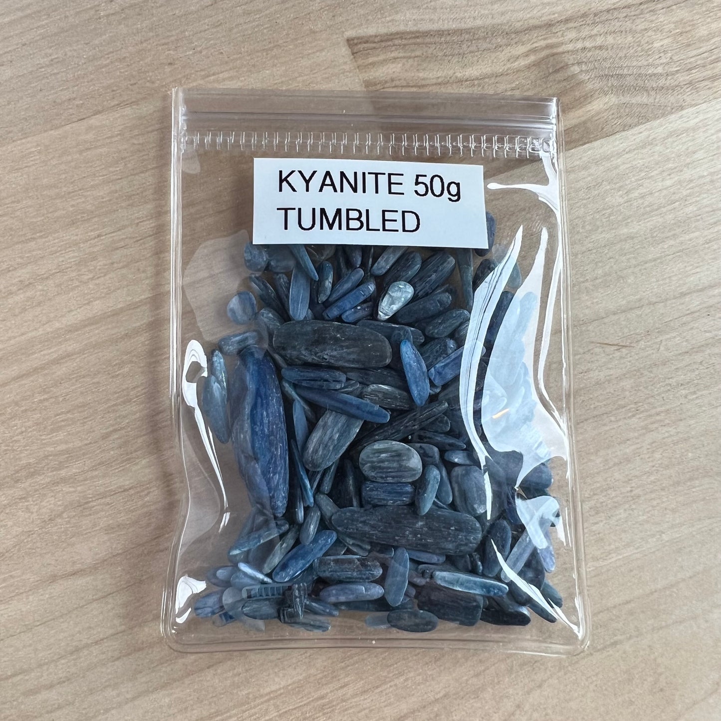 Tumbled Kyanite Gem Bag - 50 grams