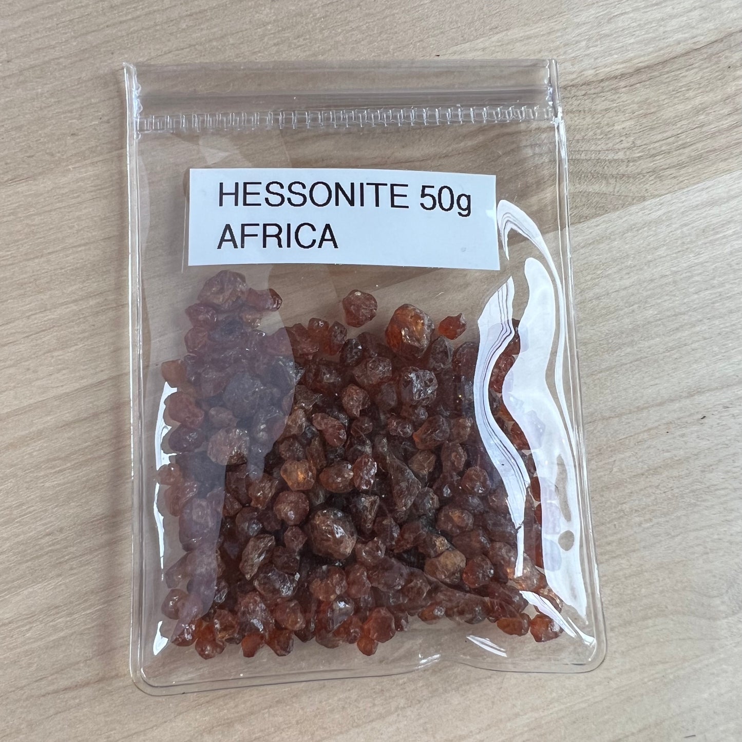 Hessonite Garnet Gem Bag - 50 grams