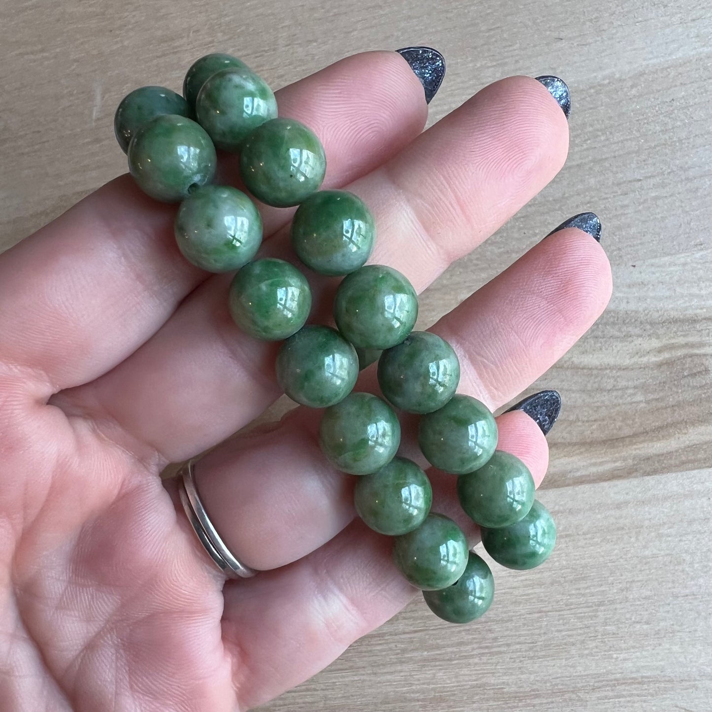 Green Garnet Gemstone Bracelet