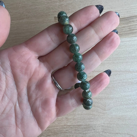 Green Apatite Gemstone Bracelet