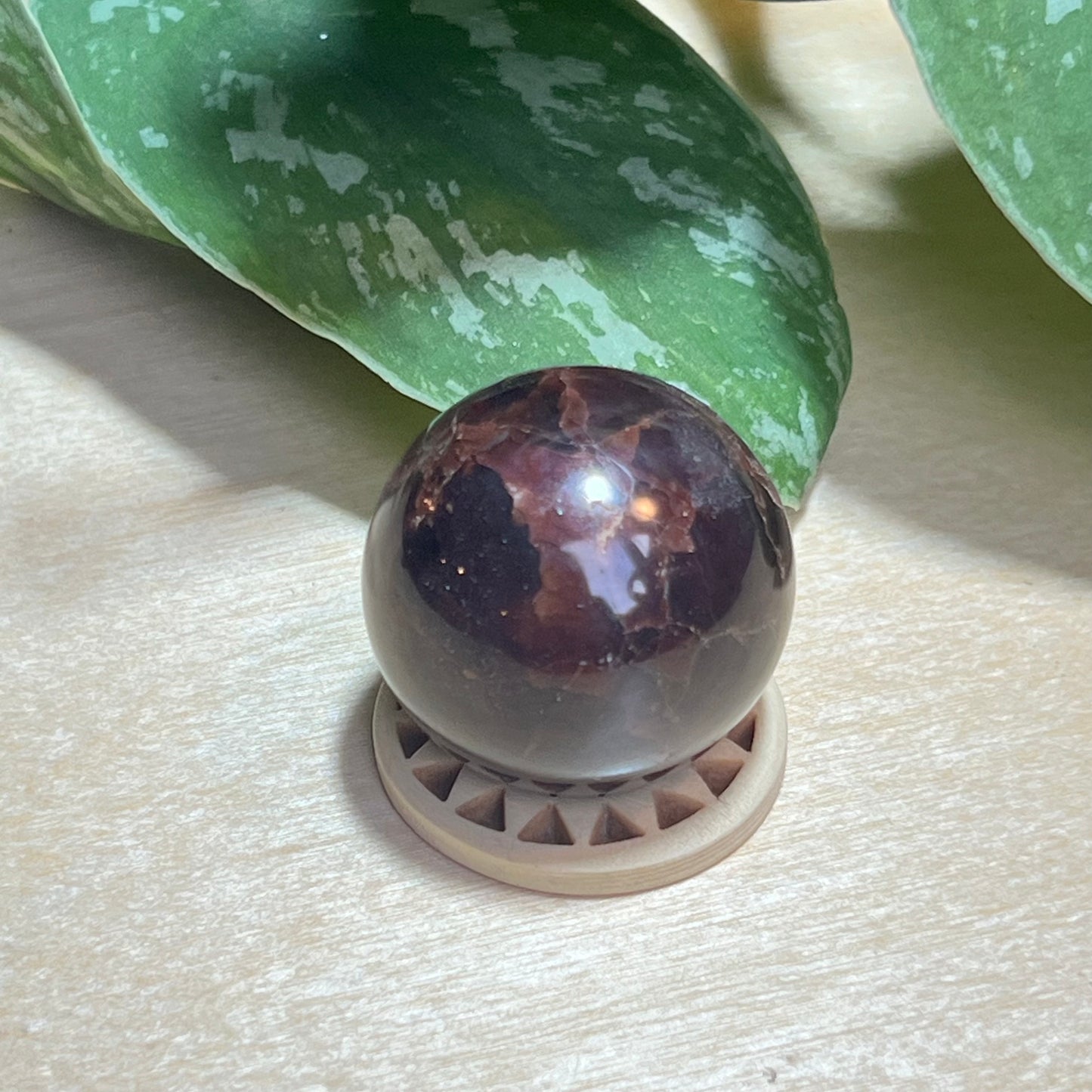 Star Garnet Sphere