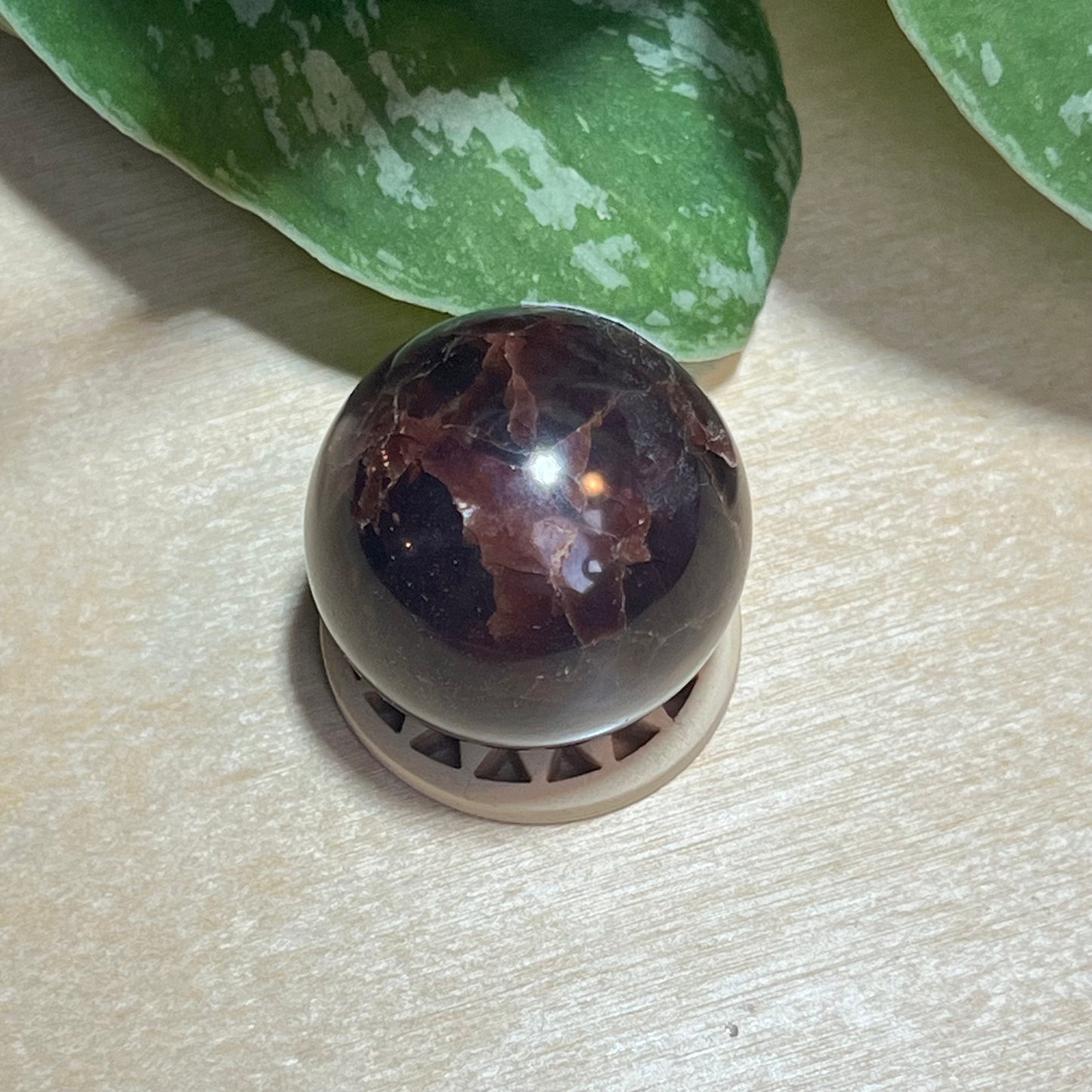 Star Garnet Sphere